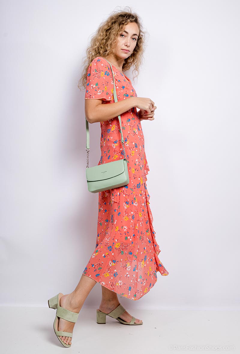 COPE CLOTHING : Floral Midi Dress