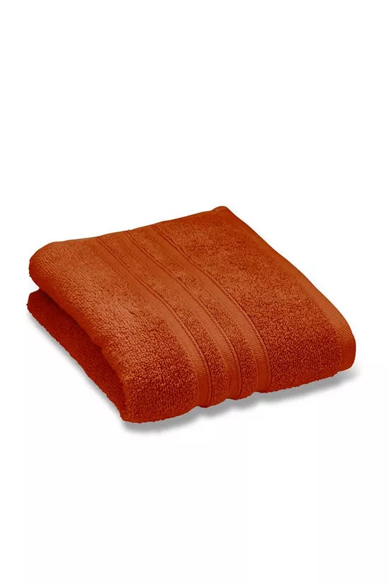 CATHERINE LANSFIELD : Zero Twist Cotton Towel - Terracotta (Available in 3 Sizes)