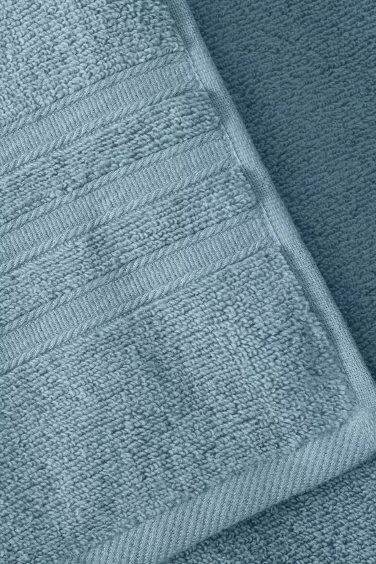 CATHERINE LANSFIELD : Zero Twist Cotton Towel - Blue (Available in 3 Sizes)