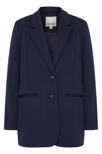 ICHI : Kate Oversized Blazer - Navy