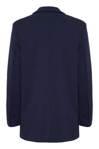 ICHI : Kate Oversized Blazer - Navy