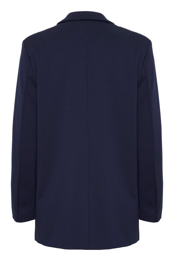 ICHI : Kate Oversized Blazer - Navy