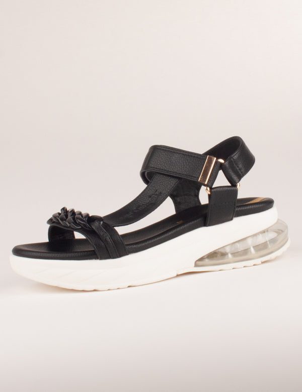 LLOYD & PRYCE : Maxwell Sandals By Tommy Bowe - Black