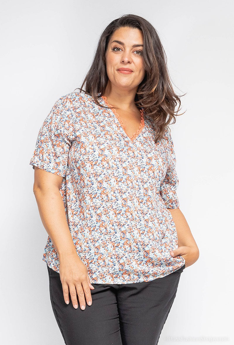 COPE CLOTHING : Curve Collection Blouse