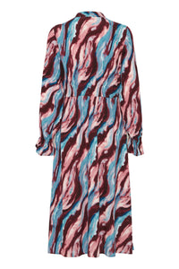 ICHI Hevazi Multi Wave Dress