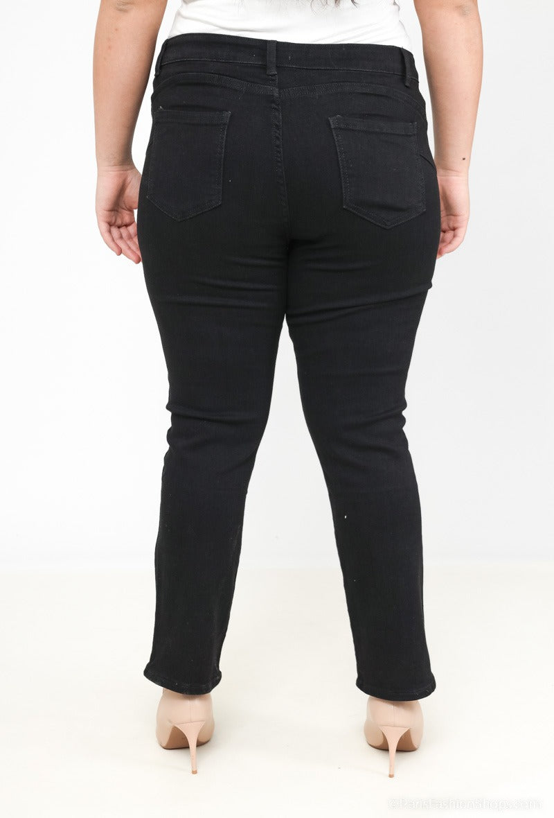 COPE CLOTHING : Curve Collection Black Jeans