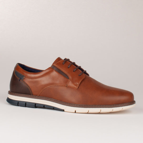 BRENT POPE COLLECTION : Normandy Casual Shoe - Cognac