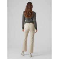 VERO MODA : Sheila Flare Jeans - Beige