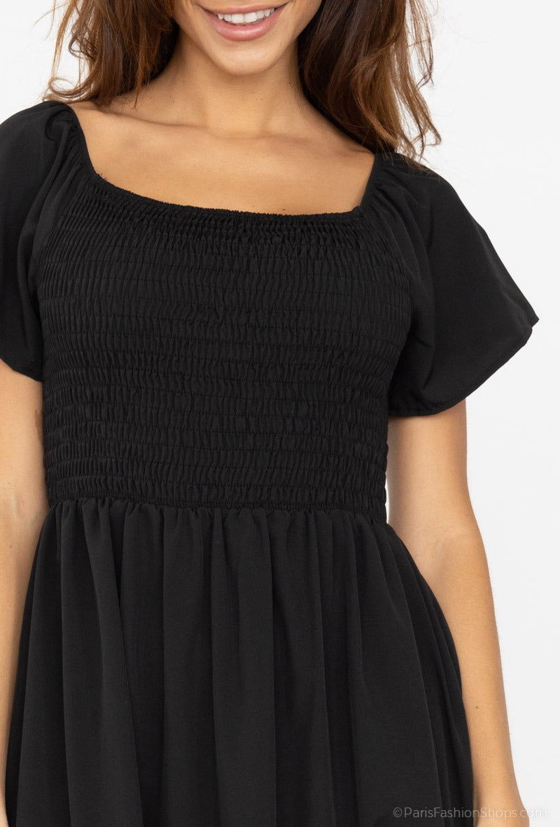 COPE CLOTHING : Bardot Top Dress