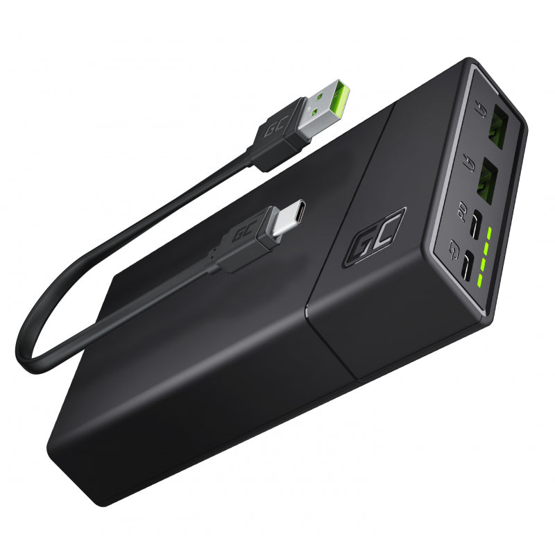 GREEN CELL : 20 000mAh Fast Charging Powerbank