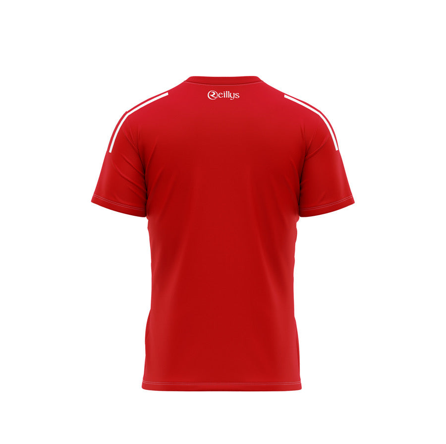 CLG An Clochan Liath - Dungloe GAA Adult T-Shirt - Red