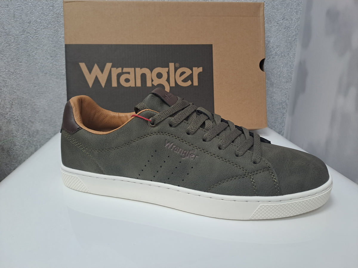 WRANGLER : Bennet Casual Men's Shoes - Olive