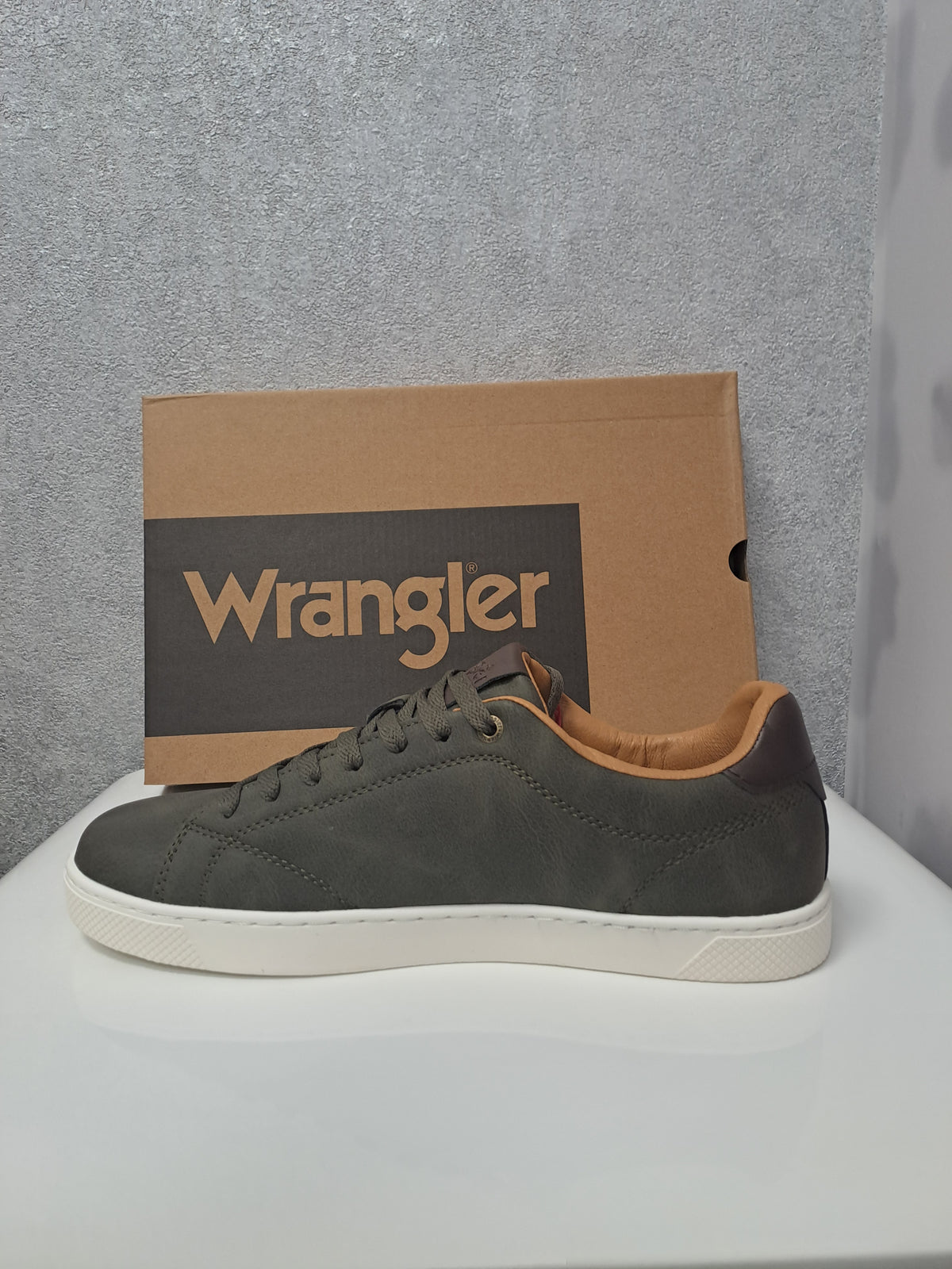 WRANGLER : Bennet Casual Men's Shoes - Olive