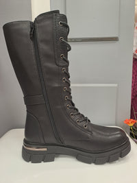 REDZ Biker Boot - Black