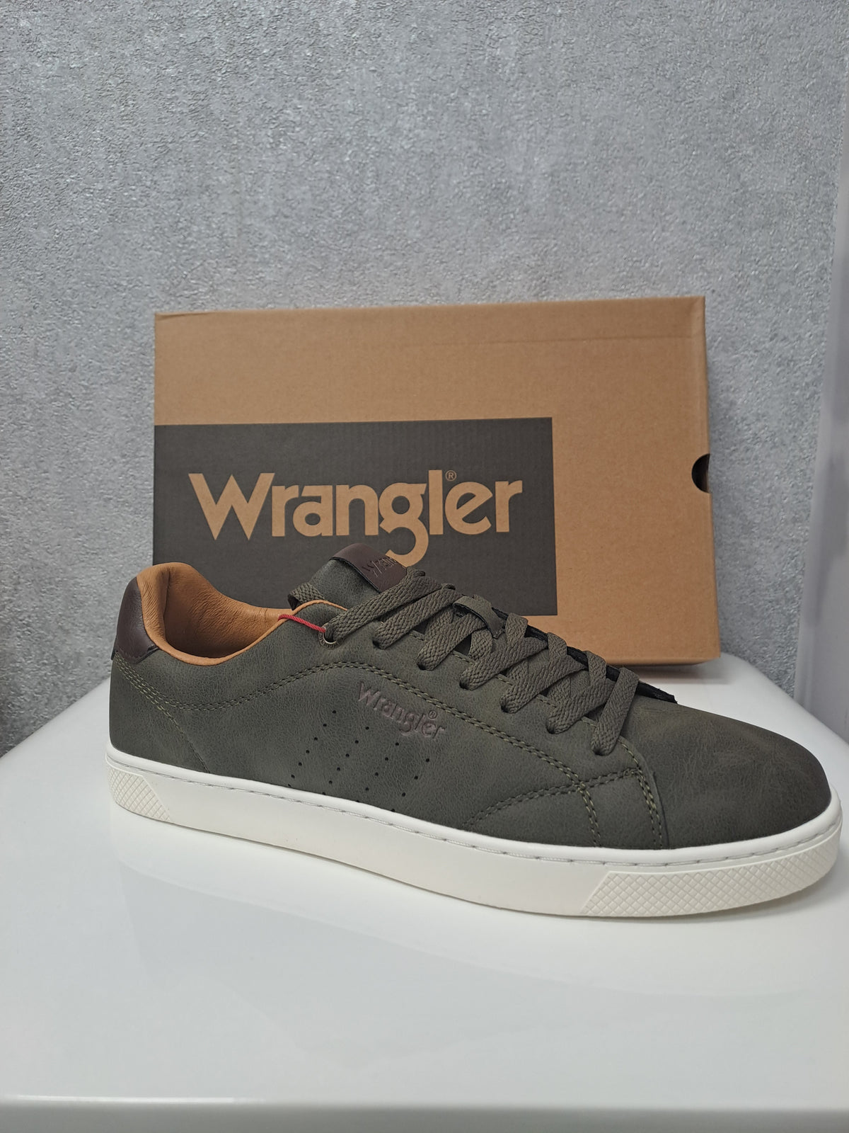 WRANGLER : Bennet Casual Men's Shoes - Olive