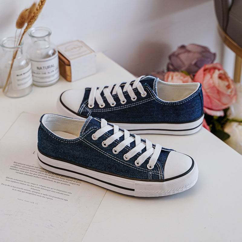 COPE CLOTHING : Canvas Trainer - Denim