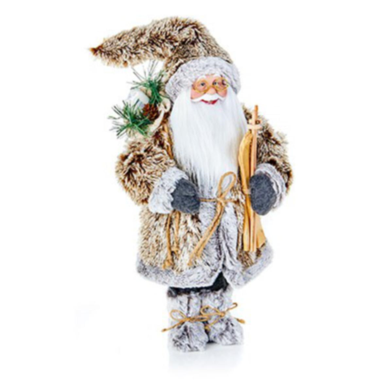 Alpine Santa With Glasses 45cm