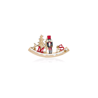 Christmas Nutcracker Seesaw Decoration 21cm