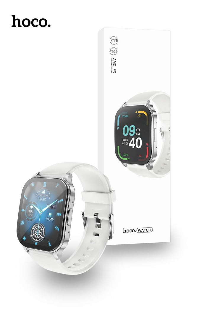 Hoco Y19 Smart Watch Silver