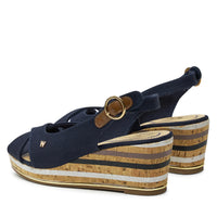 WRANGLER : Raval Marina Wedge Sandal - Navy