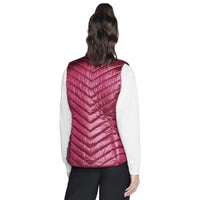 SKECHERS Women's Go Shield Shine Vest - Burgundy