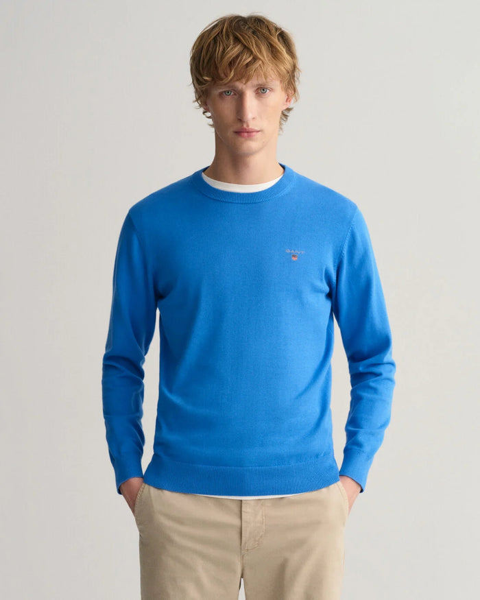 GANT : Classic Cotton Crew Neck Sweater