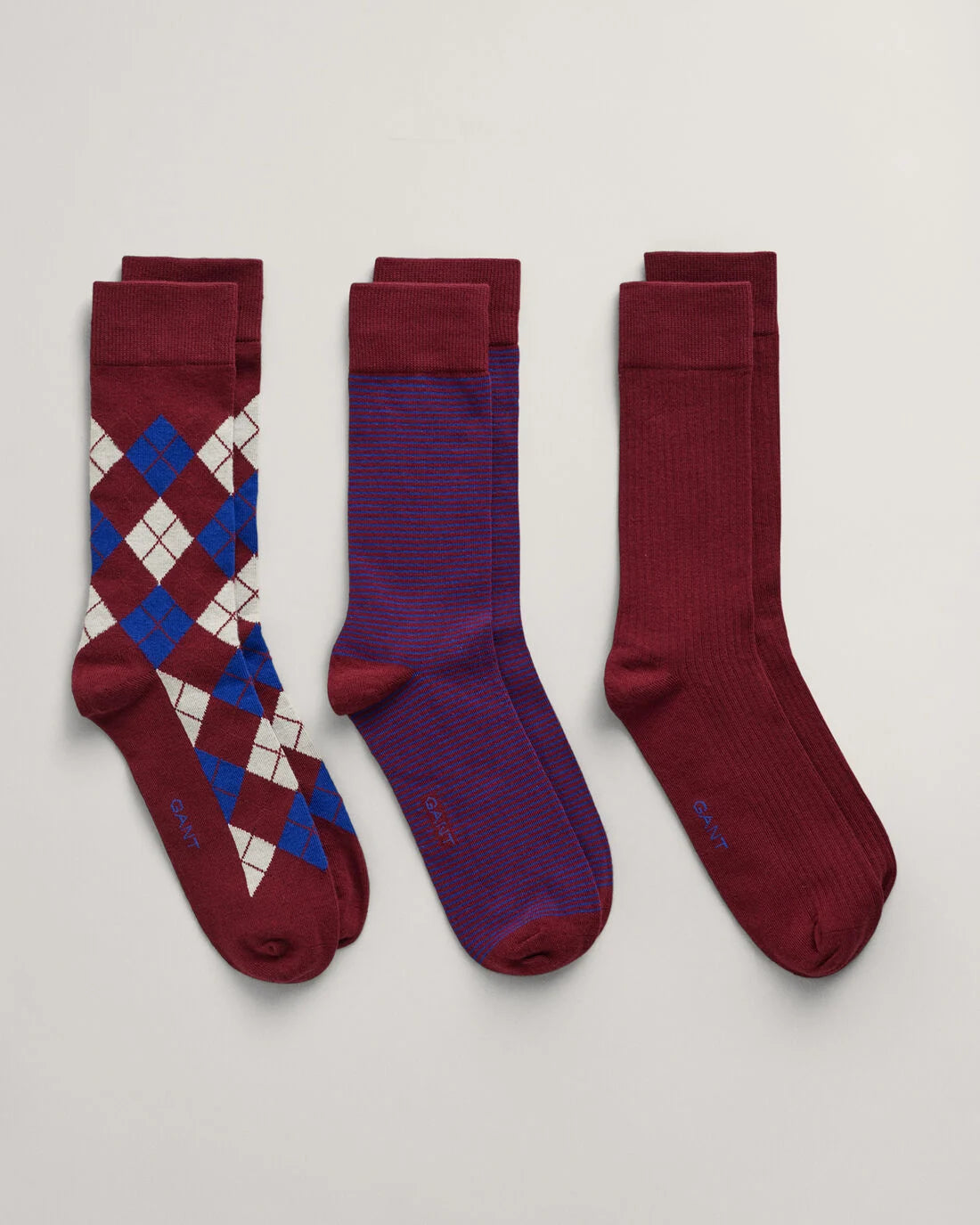 GANT: 3 Pack Argyle Socks