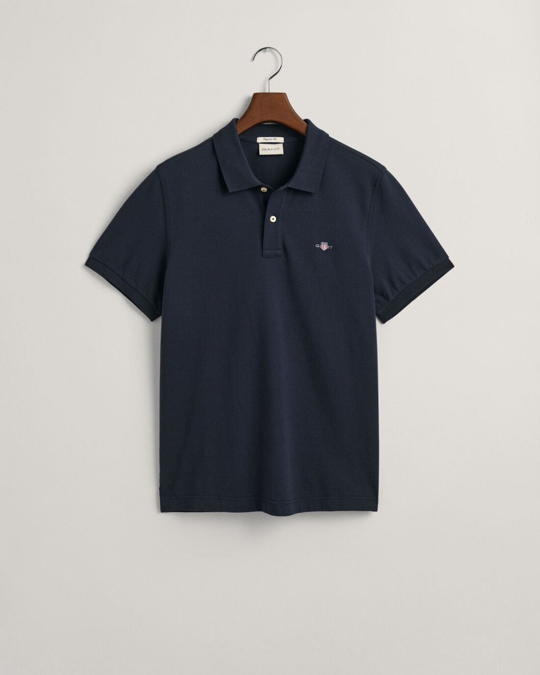 GANT : Shield Pique Polo - Navy