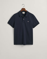 GANT : Shield Pique Polo - Navy