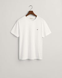 GANT : Regular Shield Short Sleeve T-Shirt - White