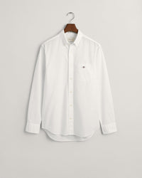 GANT Regular Fit Poplin Shirt - White