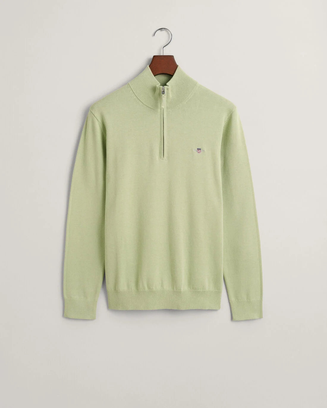 Gant classic cotton half zip sweater sale