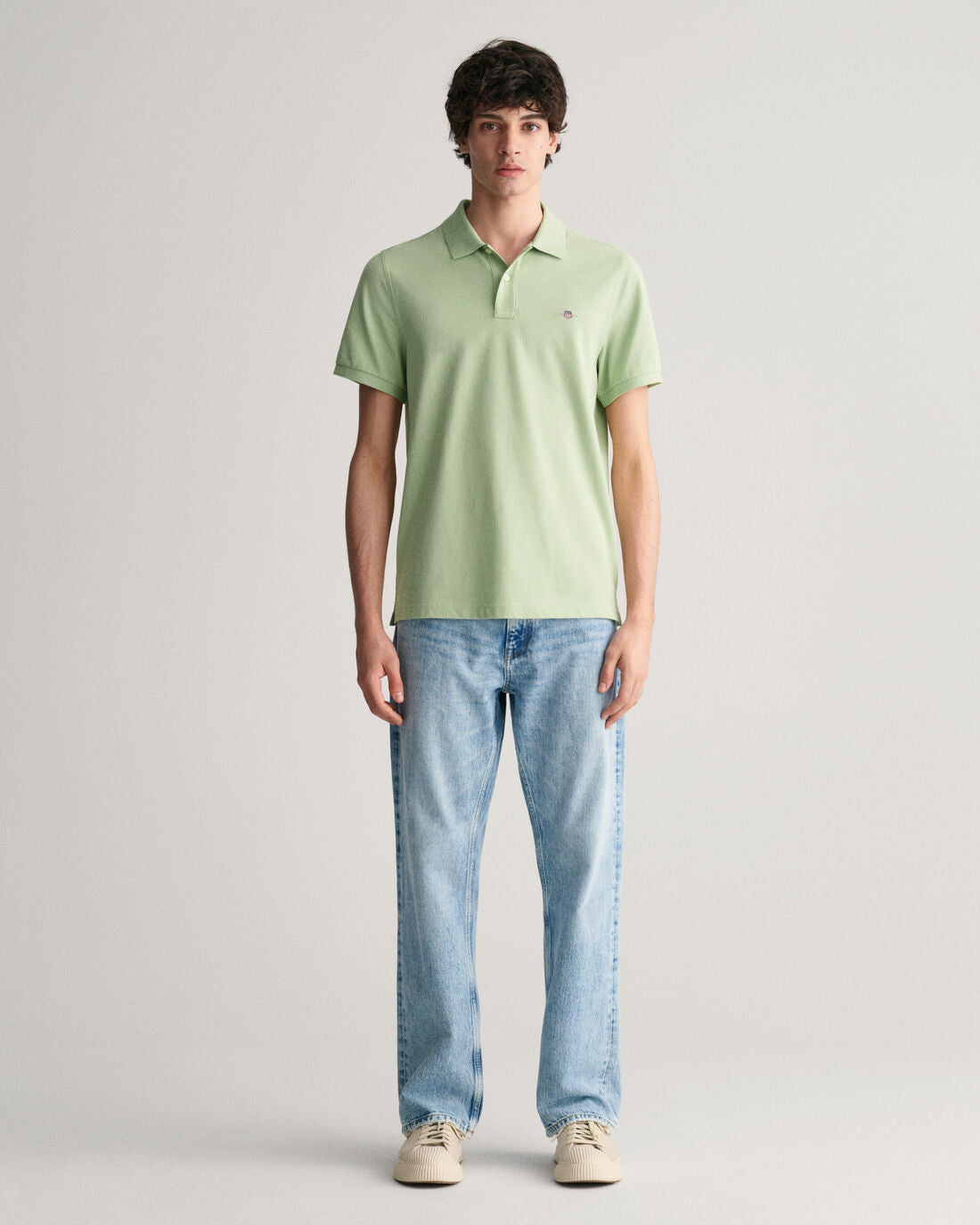 GANT : Shield Pique Polo - Green