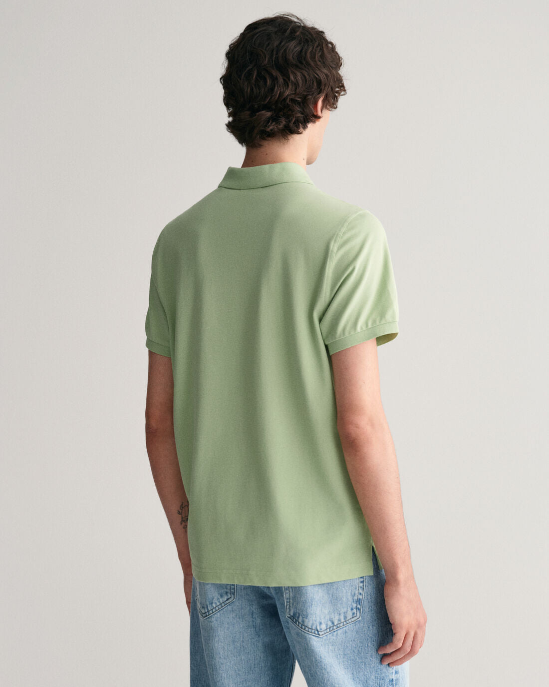 GANT : Shield Pique Polo - Green