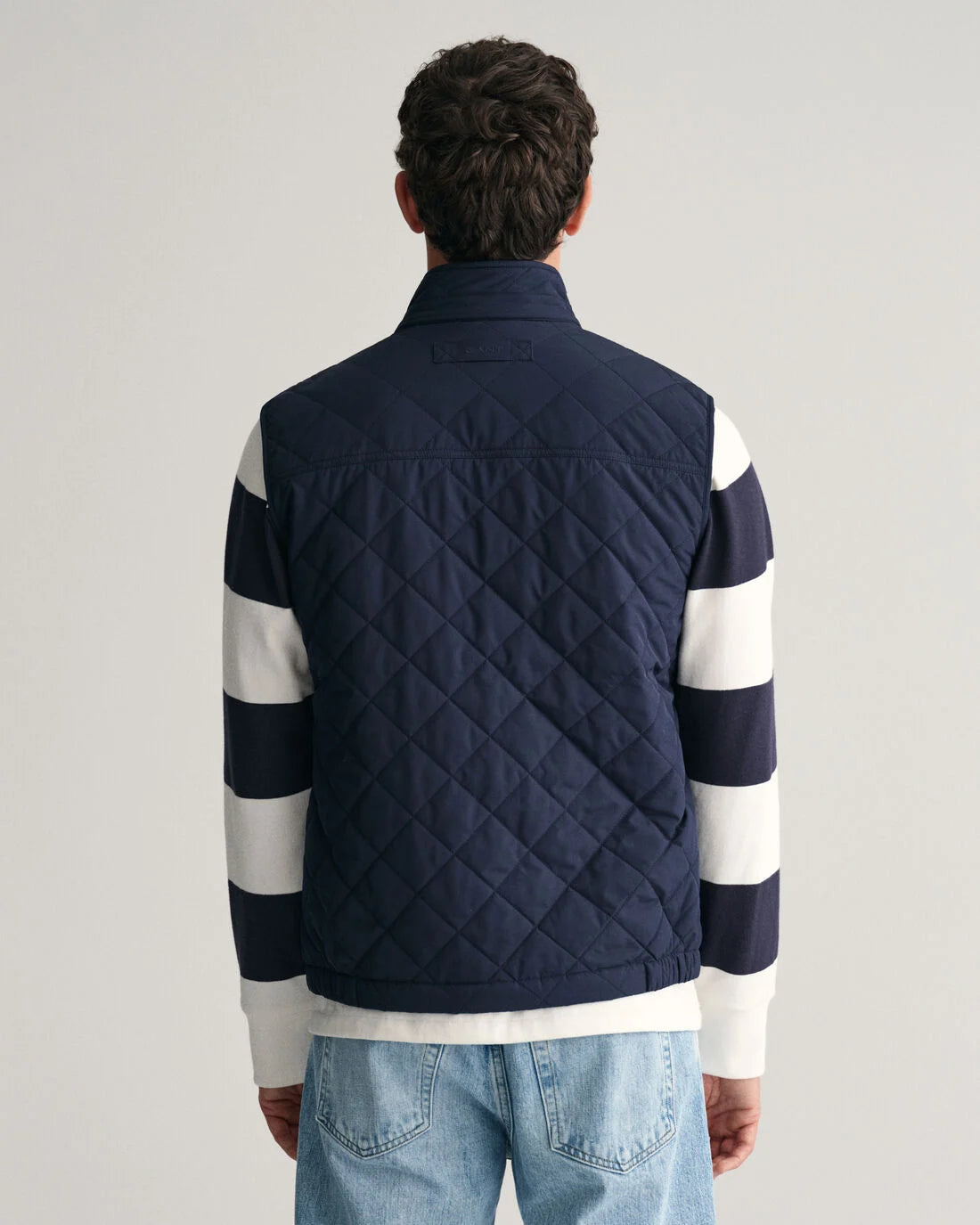 GANT : Quilted Windcheater Vest / Gilet - Navy