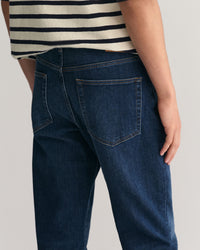 GANT Slim Fit Jeans - Dark Blue