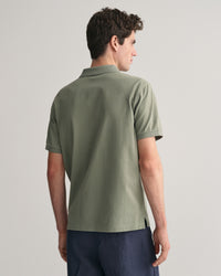 GANT : Shield Pique Polo - Dry Green