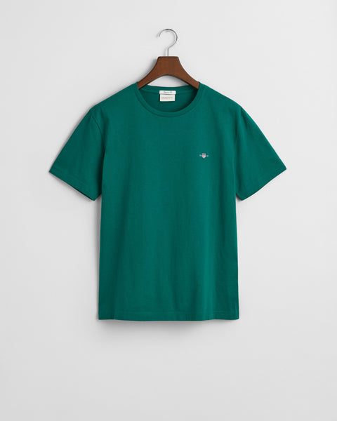 GANT : Regular Shield T-Shirt - Deep Forest Green