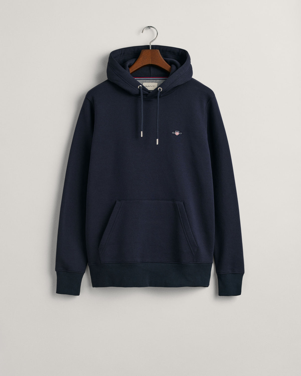 GANT Regular Shield Hoodie - Evening Blue