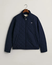 GANT : Quilted Windcheater - Evening Blue