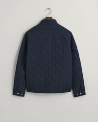 GANT : Quilted Windcheater - Evening Blue