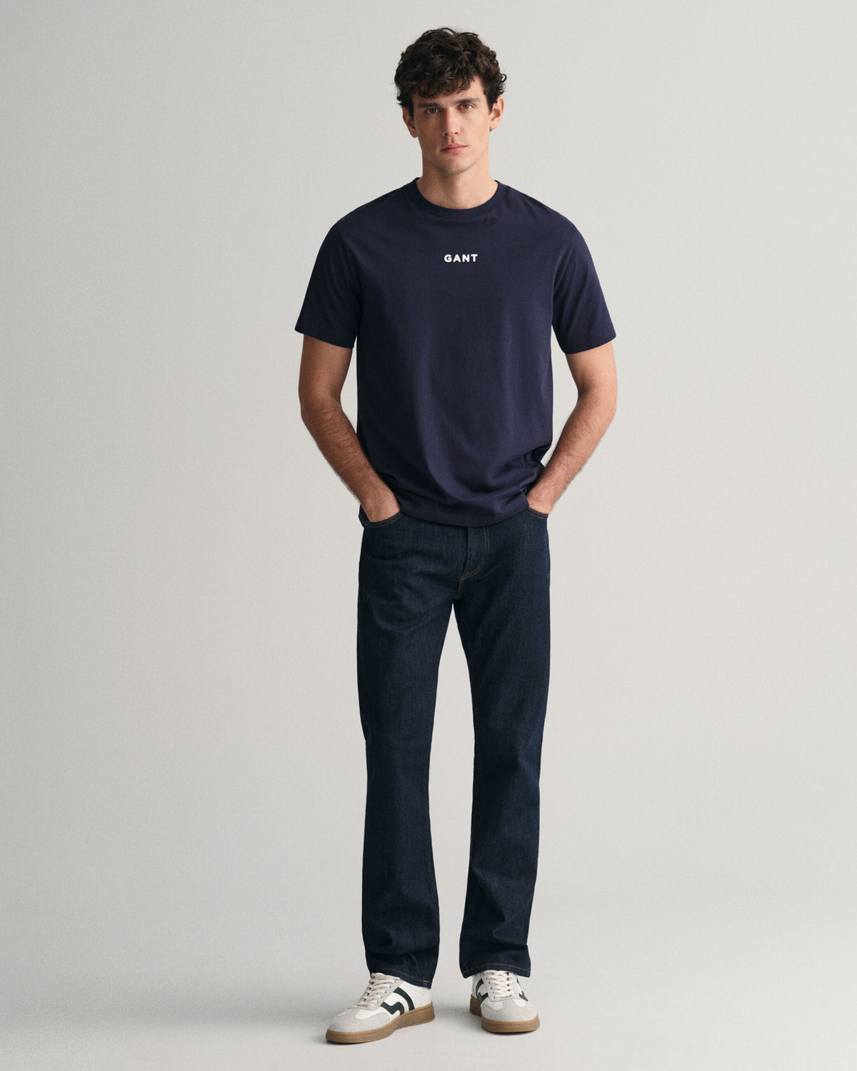 GANT : Regular Fit Jeans - Dark Blue