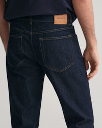 GANT : Regular Fit Jeans - Dark Blue