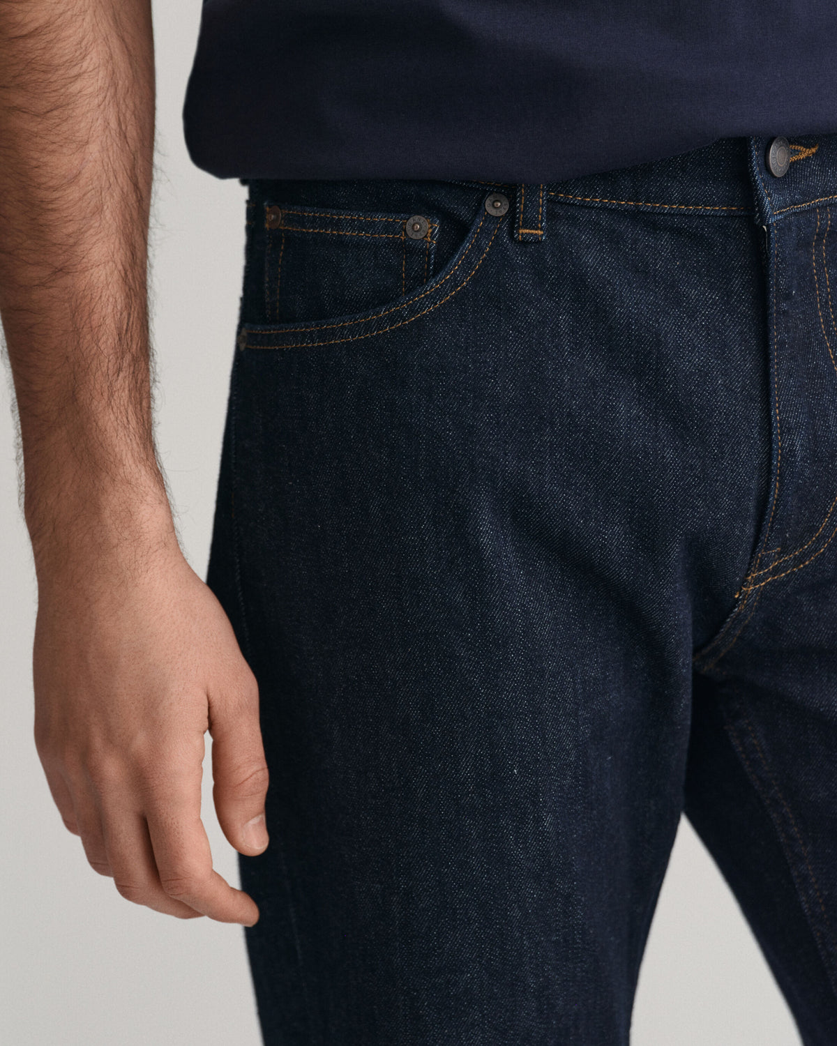 GANT : Regular Fit Jeans - Dark Blue