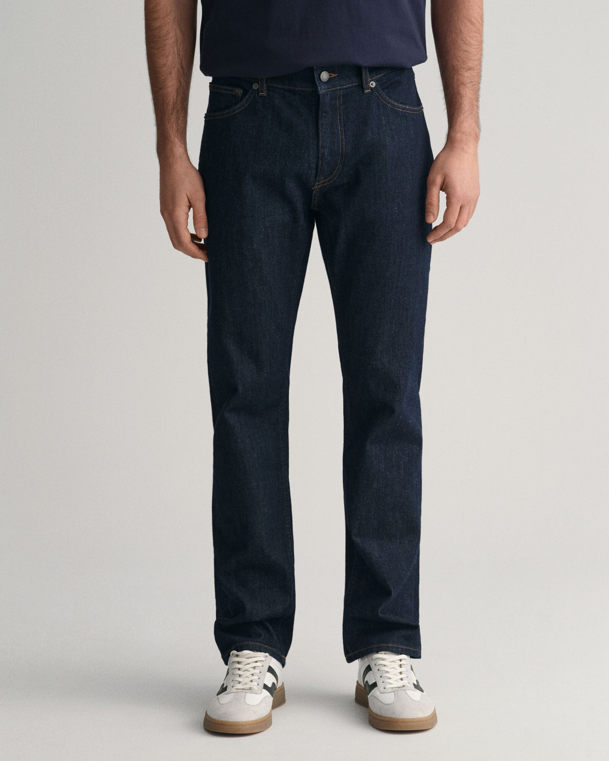 GANT : Regular Fit Jeans - Dark Blue