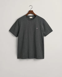 GANT : Regular Fit Shield T-Shirt - Grey