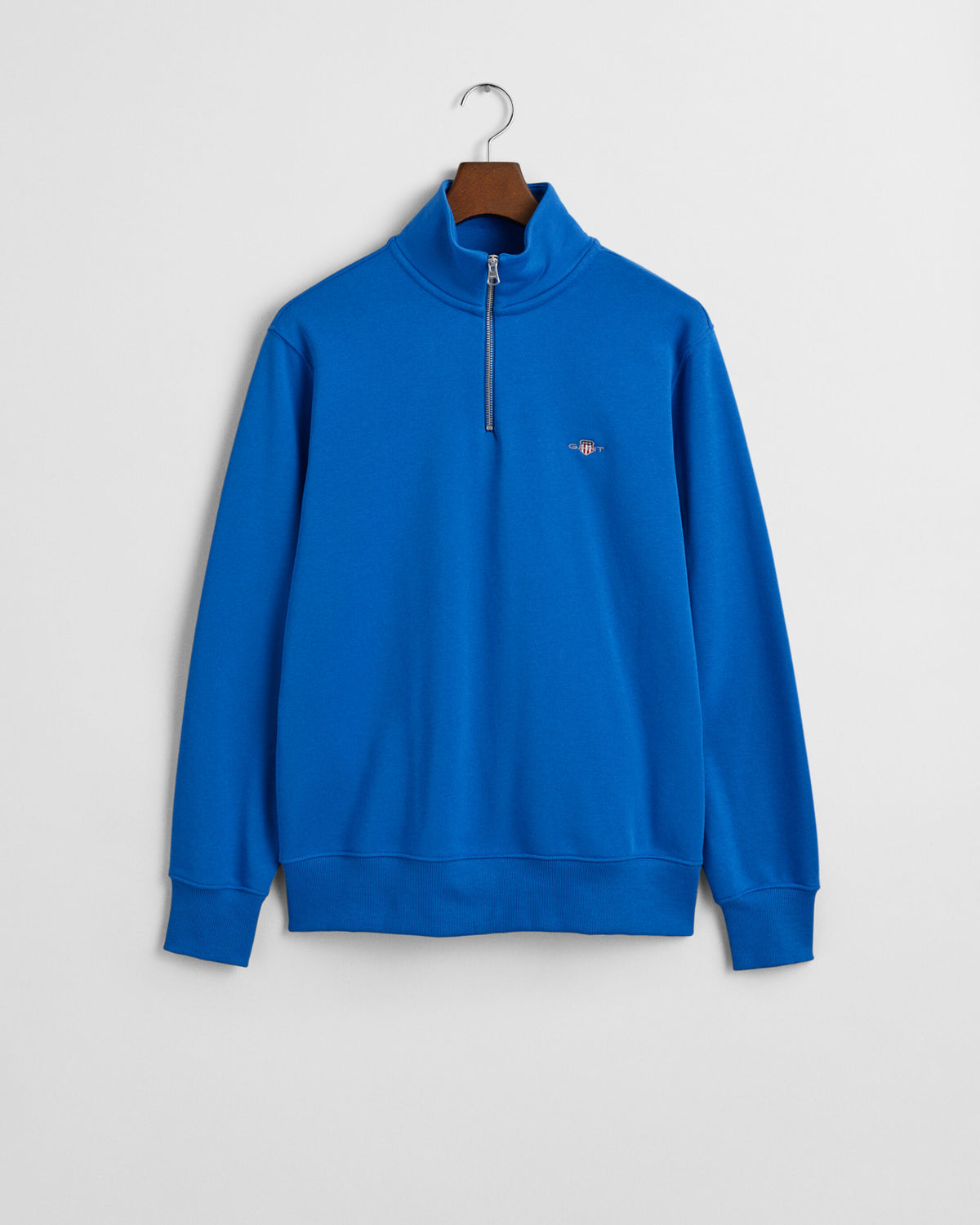 GANT Shield Half-Zip Sweatshirt - Blue