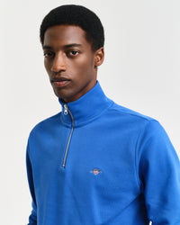 GANT Shield Half-Zip Sweatshirt - Blue