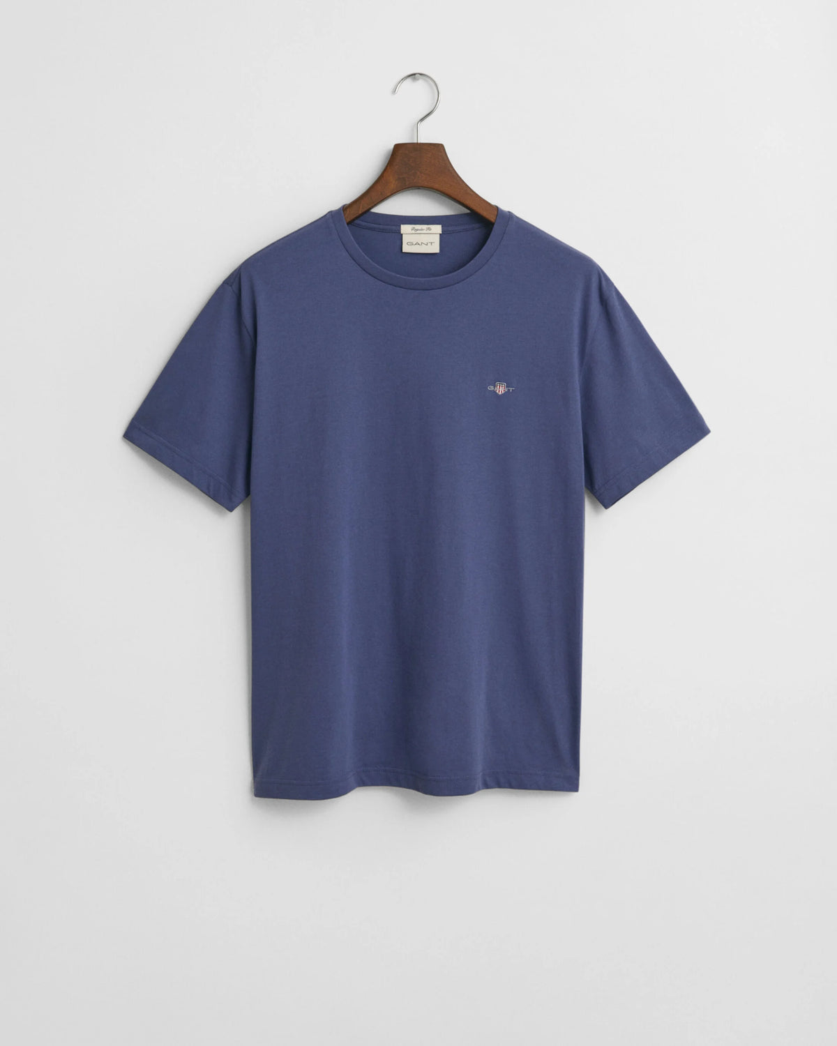 GANT Regular Fit Shield T-Shirt - Dusty Navy