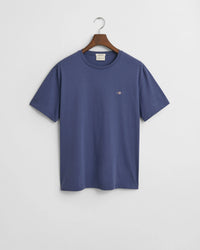 GANT Regular Fit Shield T-Shirt - Dusty Navy